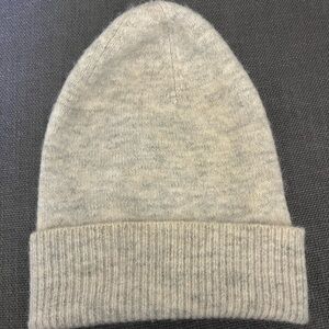 Aritzia Alpaca Blend Cream Knit Hat
